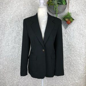 CAbi Madison Black Blazer Size 10